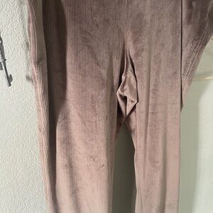 Jockey Women's Ribbed Track Pants - Taupe